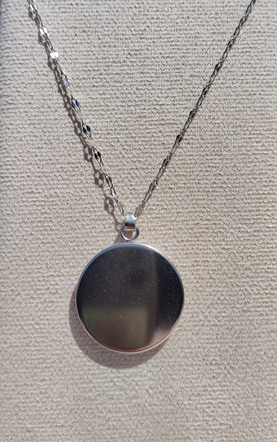 Botanic Gems: Daisy in green resin charm, handmade in Ireland, stainless steel & hypoallergenic.